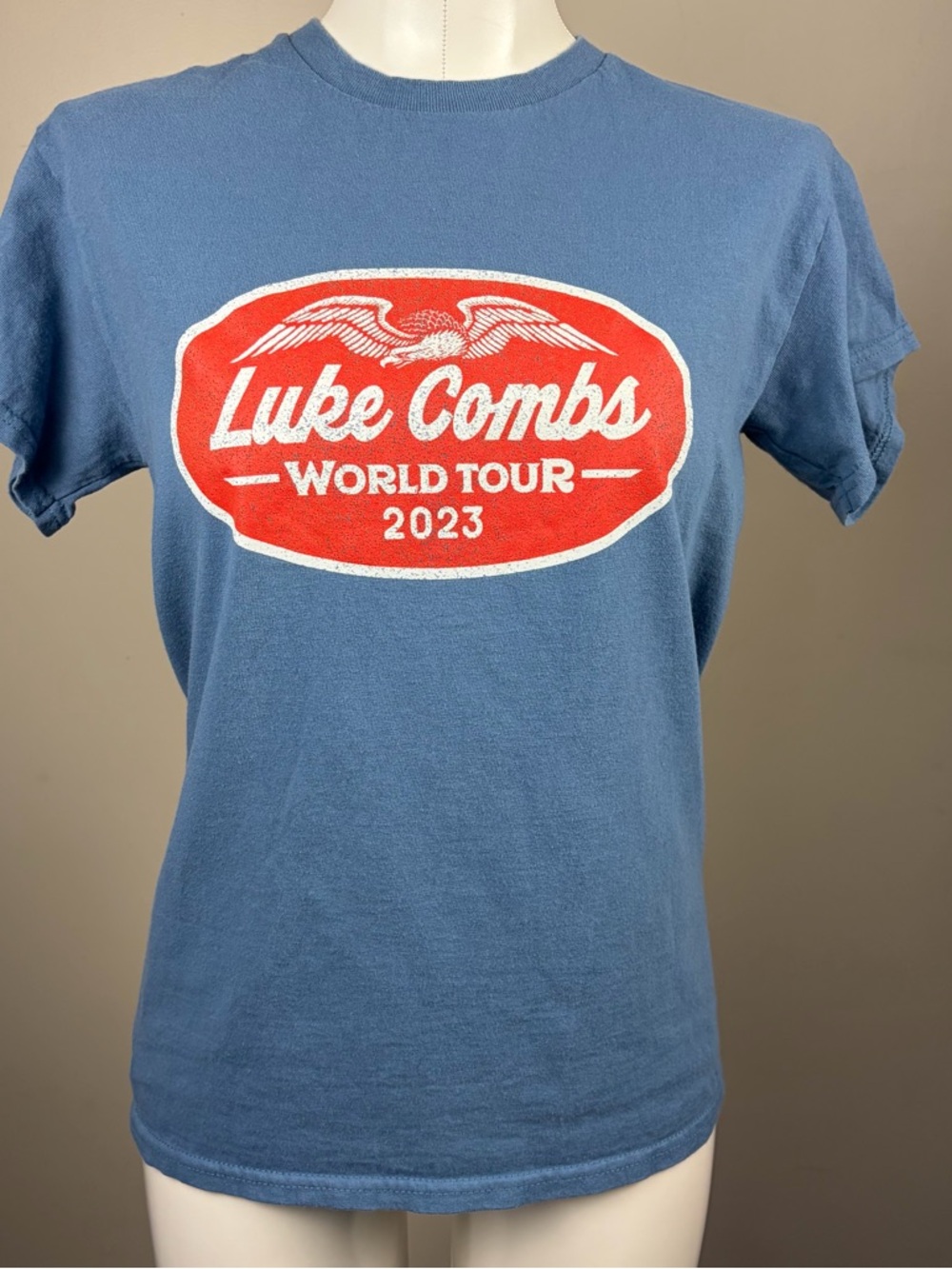 Blue Short Sleeve World Tour Tee - 2023